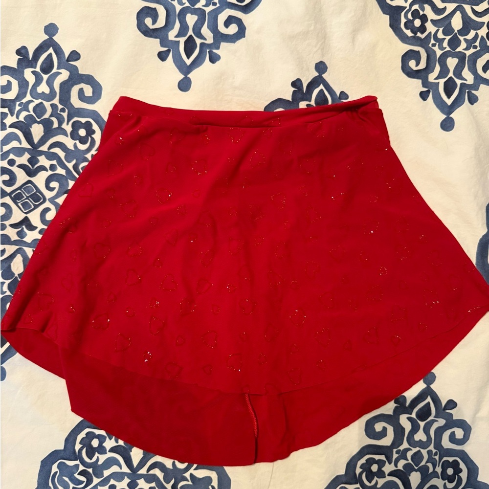 Red Heart Ballet Skirt